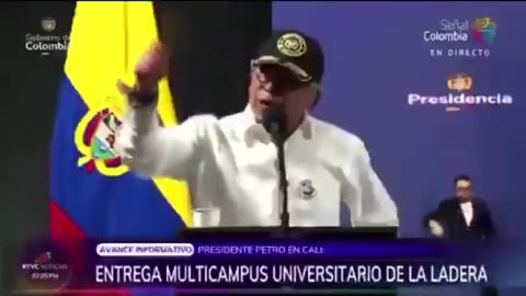 Colombian President Gustavo Petro openly challenges Donald Trump, saying: