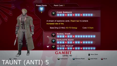 TGW: Ultimate Alliance 2 Gambit Voice Lines PC