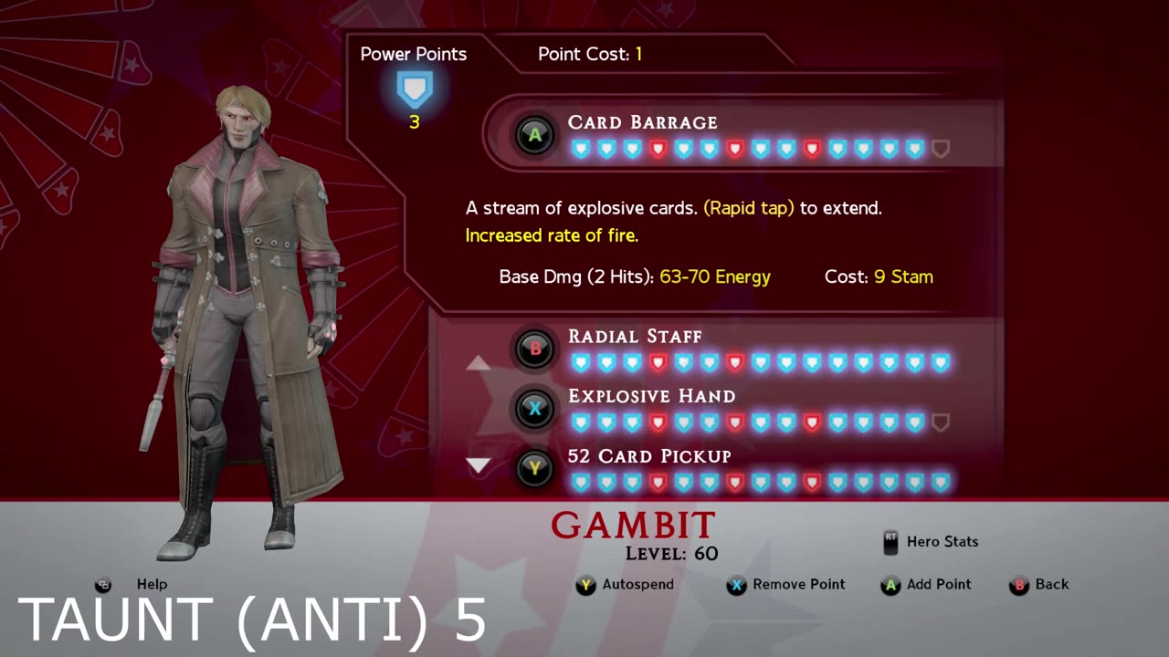 TGW: Ultimate Alliance 2 Gambit Voice Lines PC