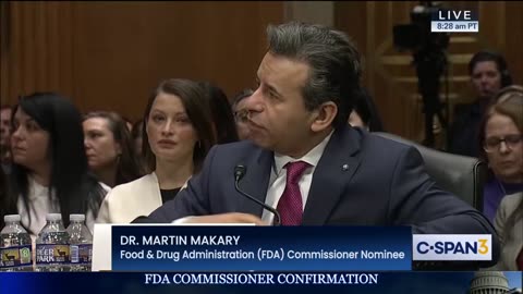 QA ONLY: FDA Commissioner Confirmation Hearing 03-06-25