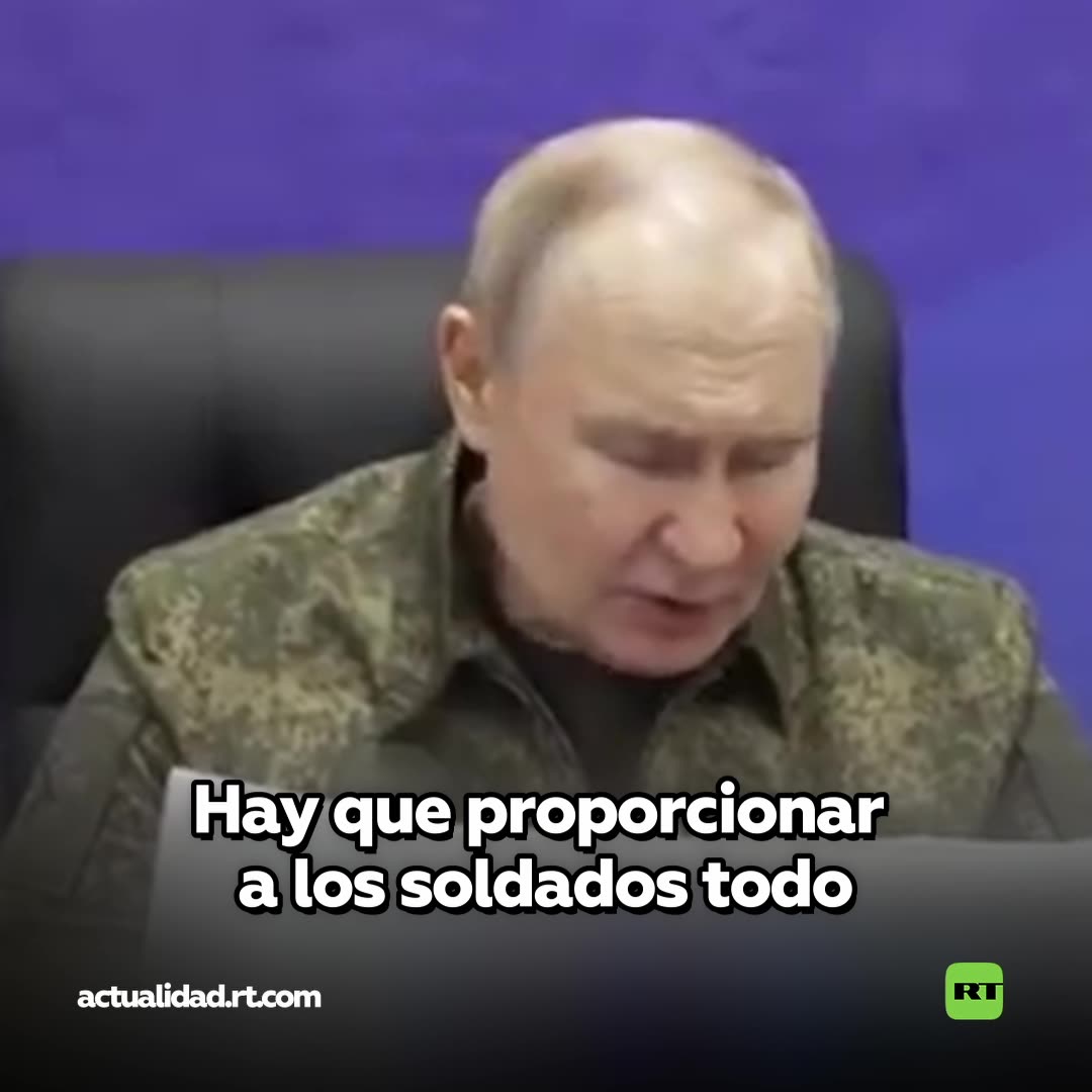 Putin asegura apoyo a las FF.AA. rusas para operaciones invernales