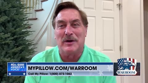 Go To MyPillow.com/warroom And Order The Exclusive BLACK FRIDAY SPECIAL Today!