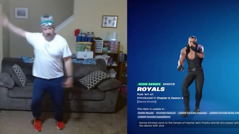 FFG Dance Fortnite Emotes Royals