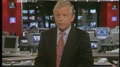 BBC World News BBC September 10, 2001 1100pm-1130pm BST