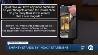 Shirkey caught on hot mic, says he 'stands by' statement calling Capitol riot a hoax