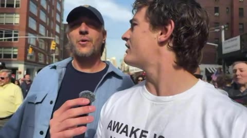 Paid Protesters in NYC Acting Like Actual Fascists