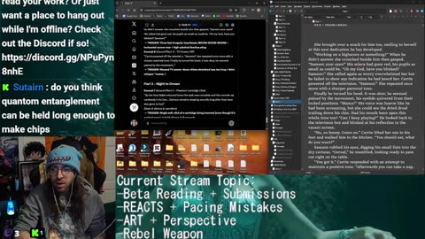 NEW VIDEO RELEASES! BIG DAY! MISTAKES WERE MADE Beta Reading + REACTS + Commentary + Writing: Pacing Mistakes | Drawing: Perspective