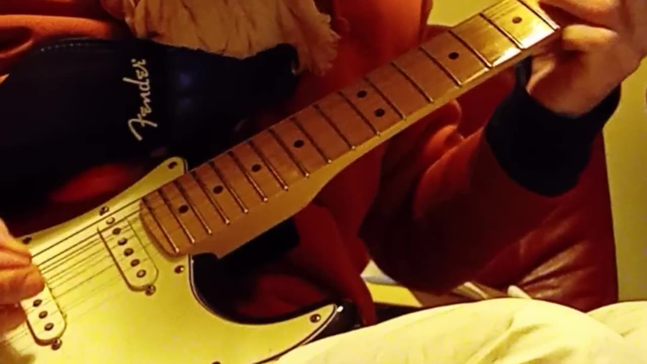 Kristo Gabriel: Jamming on I Just can't stop LOVING you.