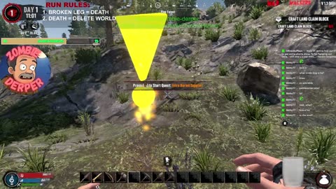 Crayon Eater's Paper World | 7 Days to Die PermaDeath