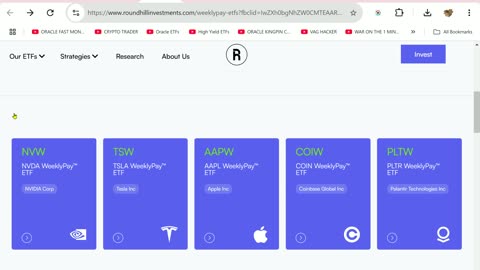 WeeklyPay™ ETFs _ Roundhill Will Pay on Wednesdays!