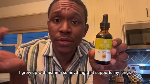 Trying 1ness Mullein Drops: Natural Lung Support & Respiratory Health!