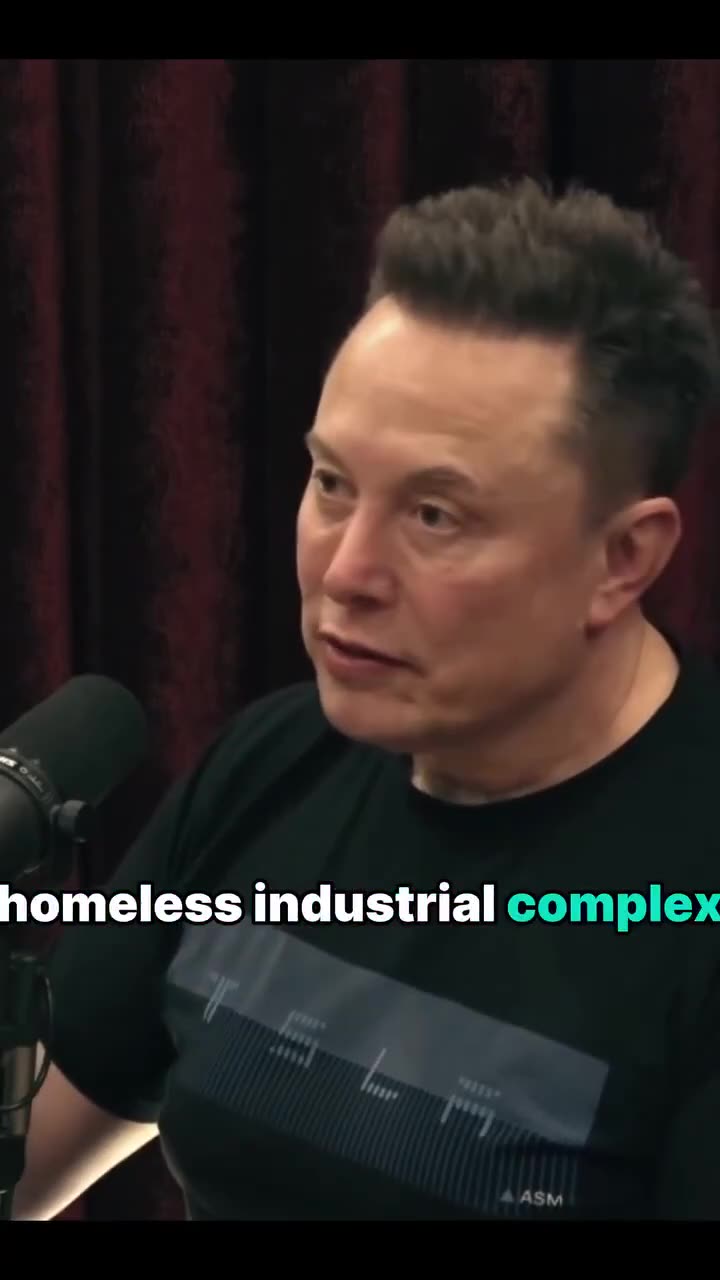 Elon Musk EXPOSES the homeless problem in California