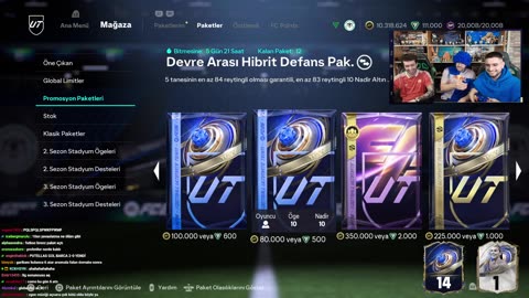 ZGOCBRAYT ve SERHAN YENİARAS ile 100K FP TOTY PAKET AÇILIŞI - ANA HESAP WL. NO RUSSO