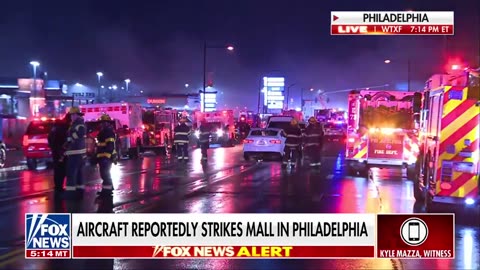 Philadelphia plane crash witness There was a 'lot of flames'