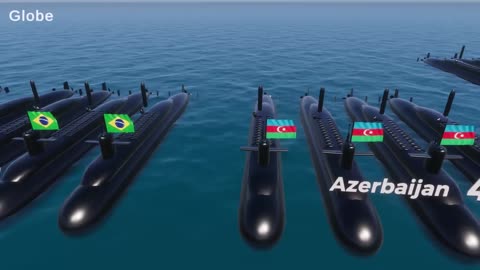 Top Countries Ranked by Submarine Fleet Power — Naval Strength Comparison 2025 🌊⚓