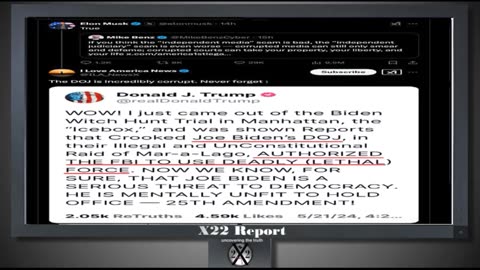 X-22 Report - Phase I, Waste & Fraud, Trump Moves To Next Phase, Criminal Activity...2-12-25