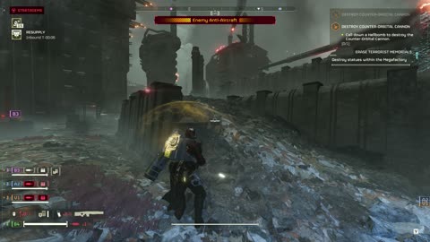 Cyberstan a hard fought victory Neutralize Orbital cannons Super Helldive