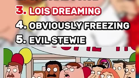 Ranking the Top 5 Funniest Family Guy Scenes!