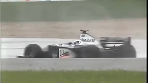 Mika Hakkinen Spin - 1999 France GP F1