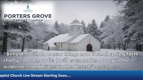 PGBC 1/11/26 Sunday Evening Svc w/Bro. Colton Bell