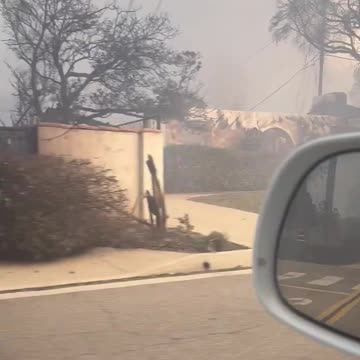 Pasadena Resident Tours Smoldering City After Devastating Brushfire