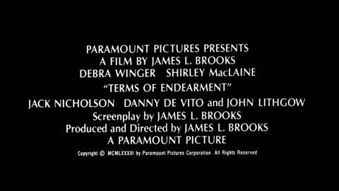 CONTEXT OF ENDEARMENT - or - TRAILER VS TRAILER