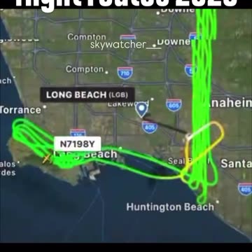 Flight Patterns of Chemtrails Planes EXPOSED