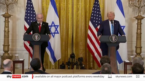 Trump dijo que “tomará el control de Gaza” y la convertirá en la “Riviera” de Medio Oriente