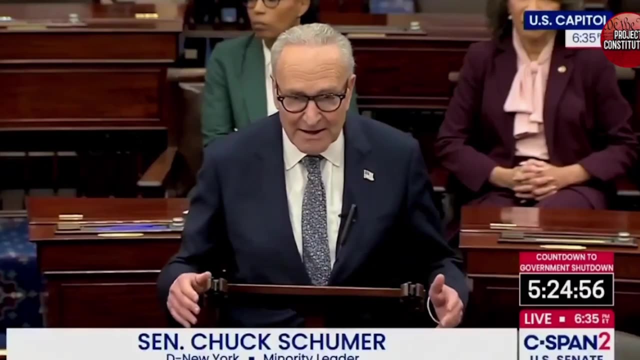 Senate Laughs Out Loud at Chuck Schumer’s NYT Claim