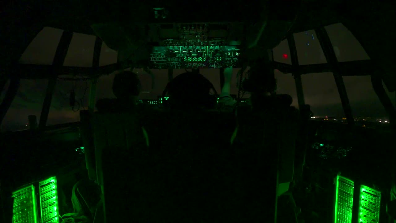 C-130J Super Hercules Night Ops B-Roll Package