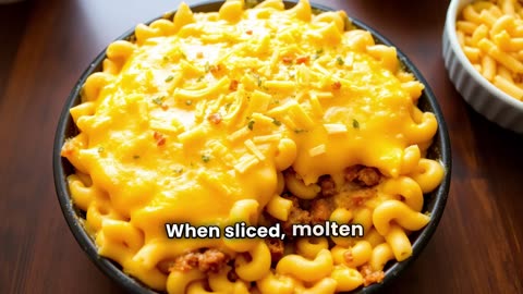 FlavorVille Cheeseburger Mac & Cheese Pie 🍔🧀 Viral Comfort Explosion