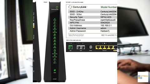 CenturyLink Prism TV Technicolor C2100T 802.11AC Modem Router Gigabit DSL Fiber 2.4/5GHz