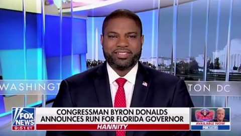 Rep. Byron Donalds Announces 2026 Florida Governor Bid