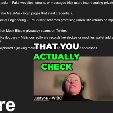 Gemach DAO Partner Justyna Osowka on Crypto Bitcoin Scams & Keyloggers_ How to Stay Safe!