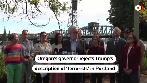 Governor says Trump lacks authority to send troops to Oregon 09/28 Reuters
