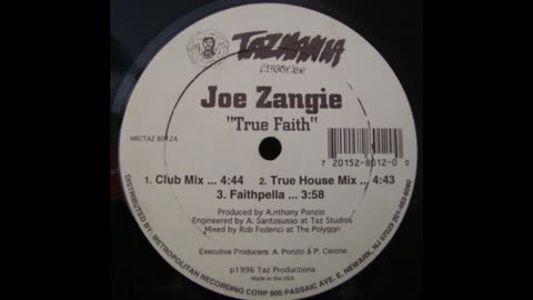 Joe Zangie -True Faith '96