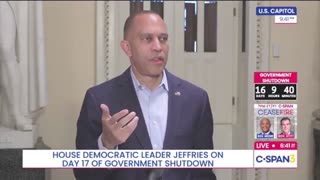 Hakeem Jeffries Smears Press Sec Karoline Leavitt