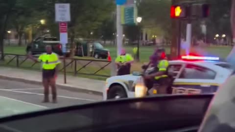 Reckless driver terrorizes motorists in front of New Haven Police