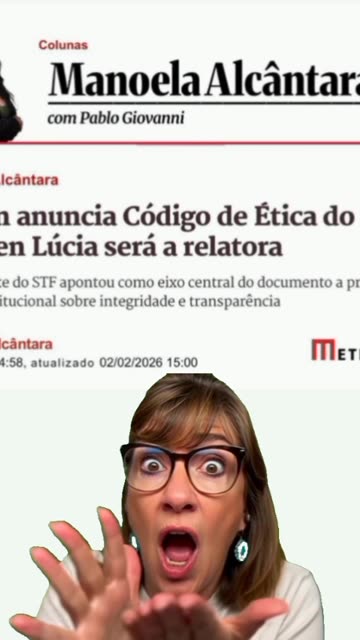Eliana Calmon: o ministro fachin perdeu a credibilidade. ! 😜🍿🍿🍿