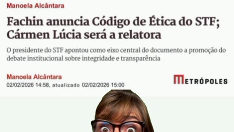 Eliana Calmon: o ministro fachin perdeu a credibilidade. ! 😜🍿🍿🍿