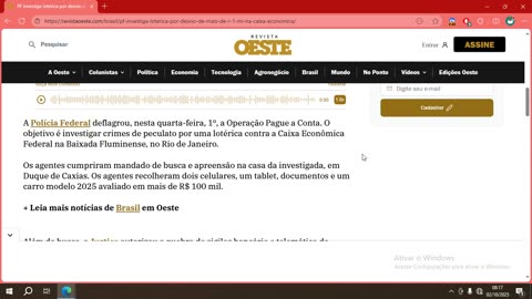 PF investiga lotérica por desvio de mais de R$ 1 mi na Caixa.mp4