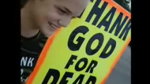 Westboro Baptist Church - God hates America