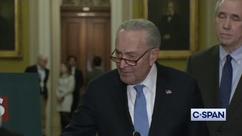 SEN. SCHUMER: "Of course, there's some wasteful spending, but you don't use a meat axe