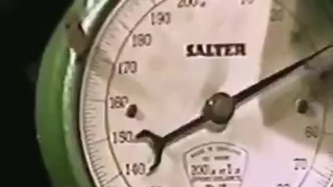 Professor Eric Laithwaite shows what happens when a very heavy wheel (20 kg)