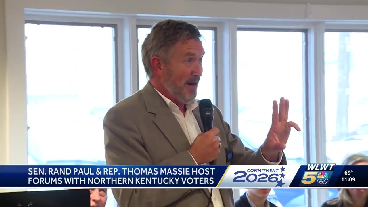 Sen. Rand Paul, Rep. Thomas Massie host forums with Northern Kentucky voters