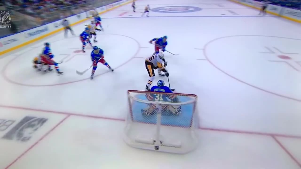 Penguins RW #16 Justin Brazeau 🥅(1)🏒Backhand Goal