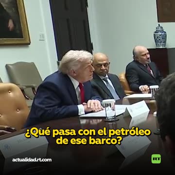 Trump entra en 'modo robo' con el petrolero incautado en las costas de Venezuela