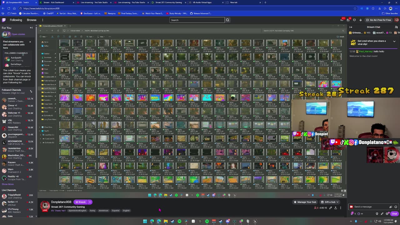 Streak 287: Community Gaming