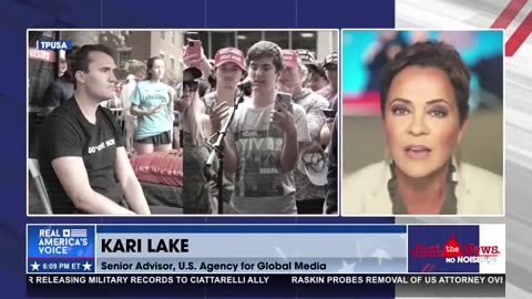 Kari Lake says the left is brainwashing American children 