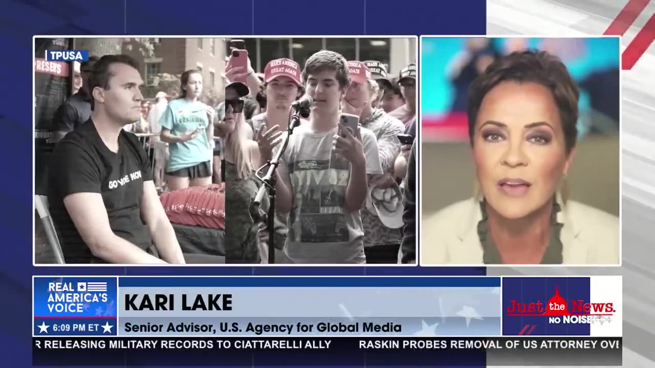 Kari Lake says the left is brainwashing American children